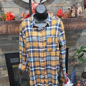 NWT Aeropostale boyfriend fit plaid shirt